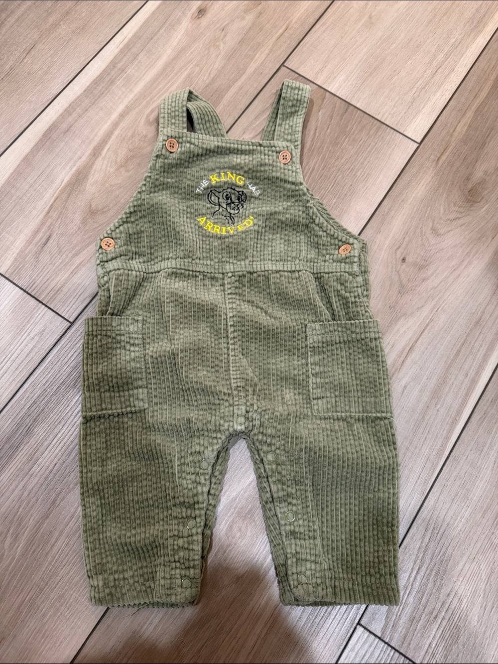 Disney baby overalls
